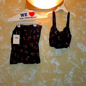 Cherries Skirt and top set